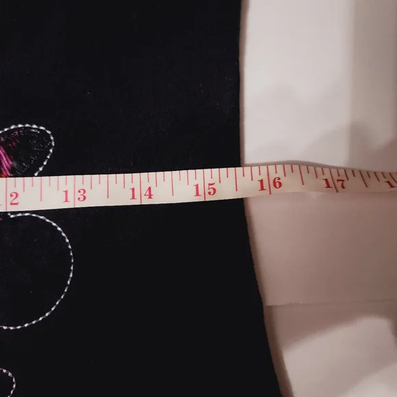 Disney Black Minnie Mouse Vneck Tank Top - Picture 9 of 11